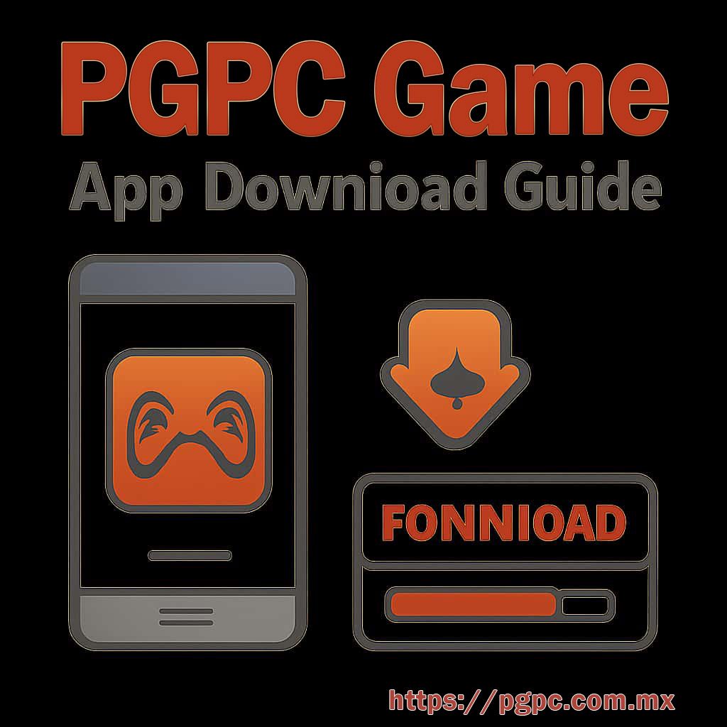 PGPC app supporting screen