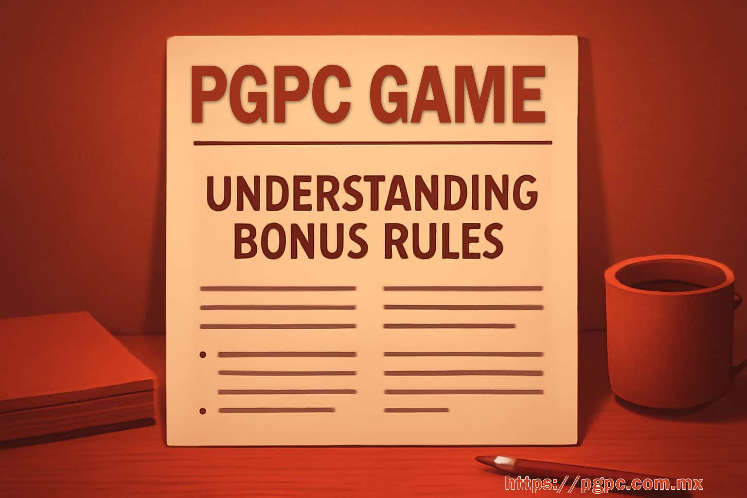 Understanding PGPC Bonus Rules screen reference
