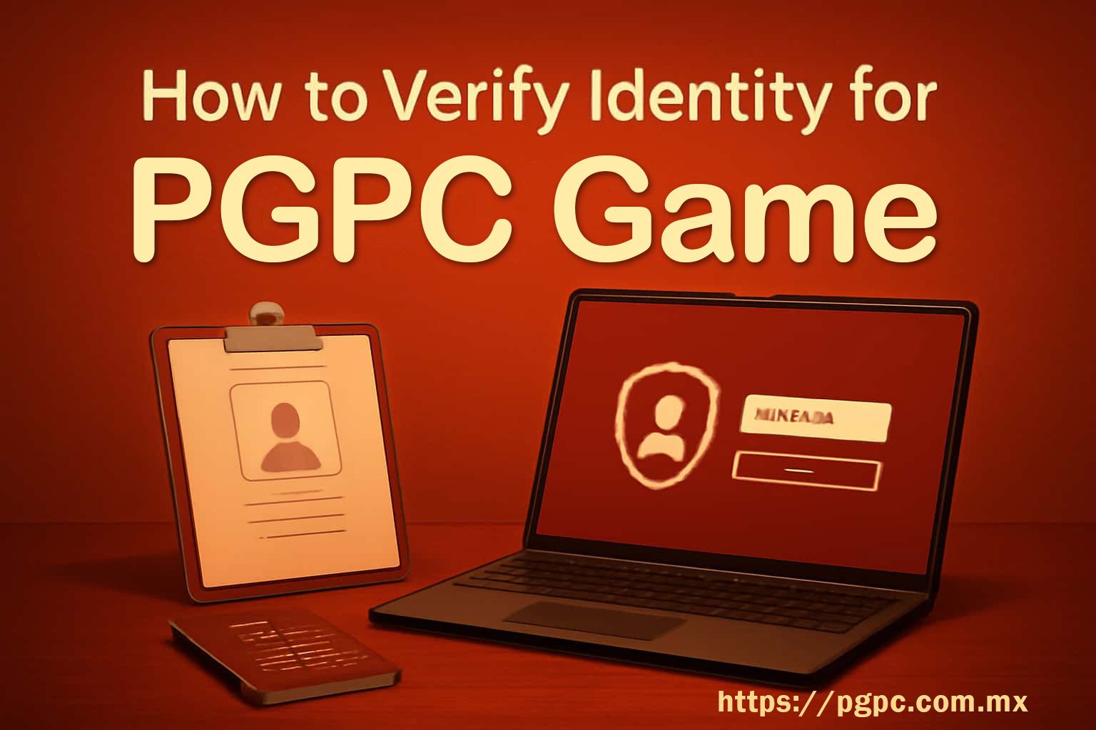 How to Complete PGPC Identity Verification screen reference