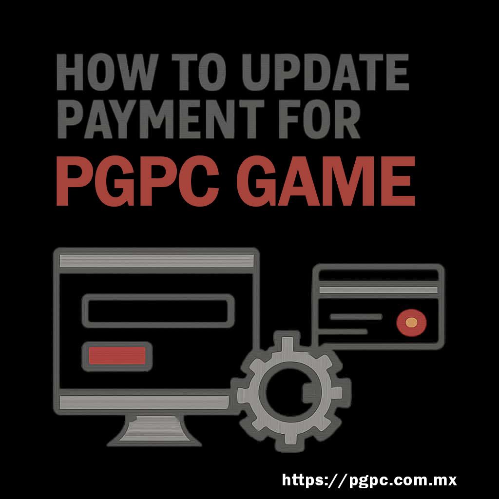 PGPC payments supporting screen